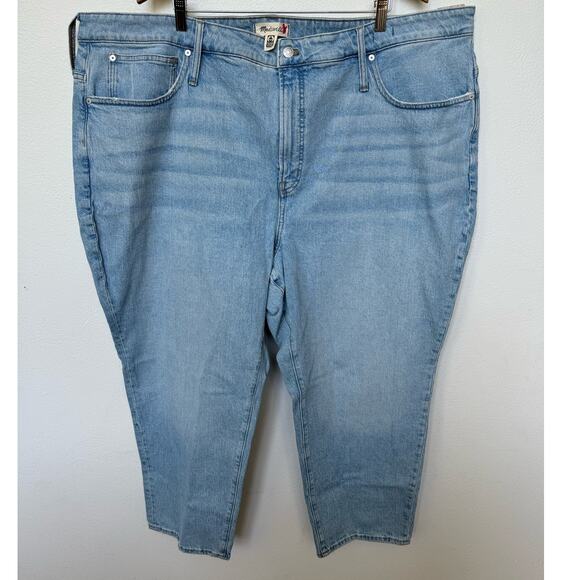 Madewell The Perfect Vintage Jeans Delora Light Wash Women Plus Size 28 NWT - Picture 1 of 10